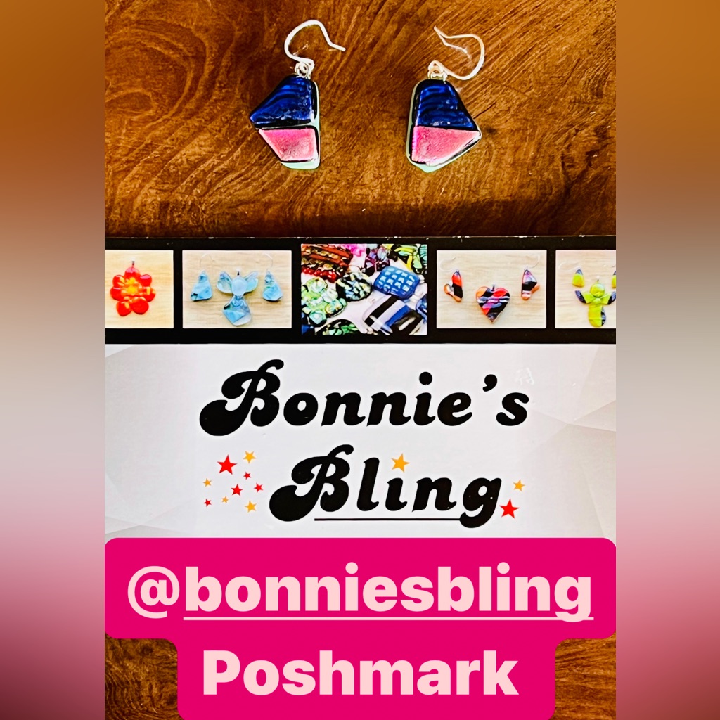 Bonnies Bling One Of A Kind Fused Glass Jewelry And Accessories To Wear 20$